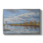 The Banks of the River Seine, 1893 - Floater Framed Canvas Print