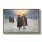 Morning after the Carnival, 1884 - Floater Framed Canvas Print