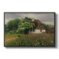 Farmhouse with Meadow Flowers, 1909 - Floater Framed Canvas Print
