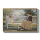 Eleanor and Benny, 1916 - Floater Framed Canvas Print