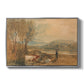 Lulworth Castle, Dorset, c. 1820 - Floater Framed Canvas Print