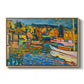 Study for Autumn Landscape with Boats, 1908 - Floater Framed Canvas Print