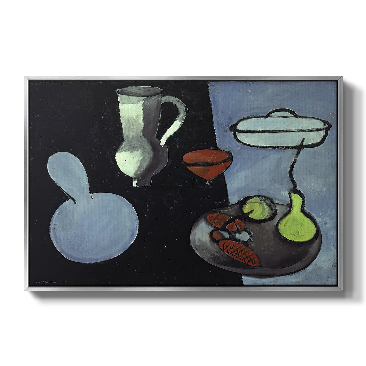 The Gourds (Les coloquintes), 1916 - Floater Framed Canvas Print