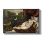 Venus with an Organist and a Dog, c. 1550 - Floater Framed Canvas Print