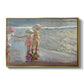 The Three Sisters on the Beach, 1908 - Floater Framed Canvas Print
