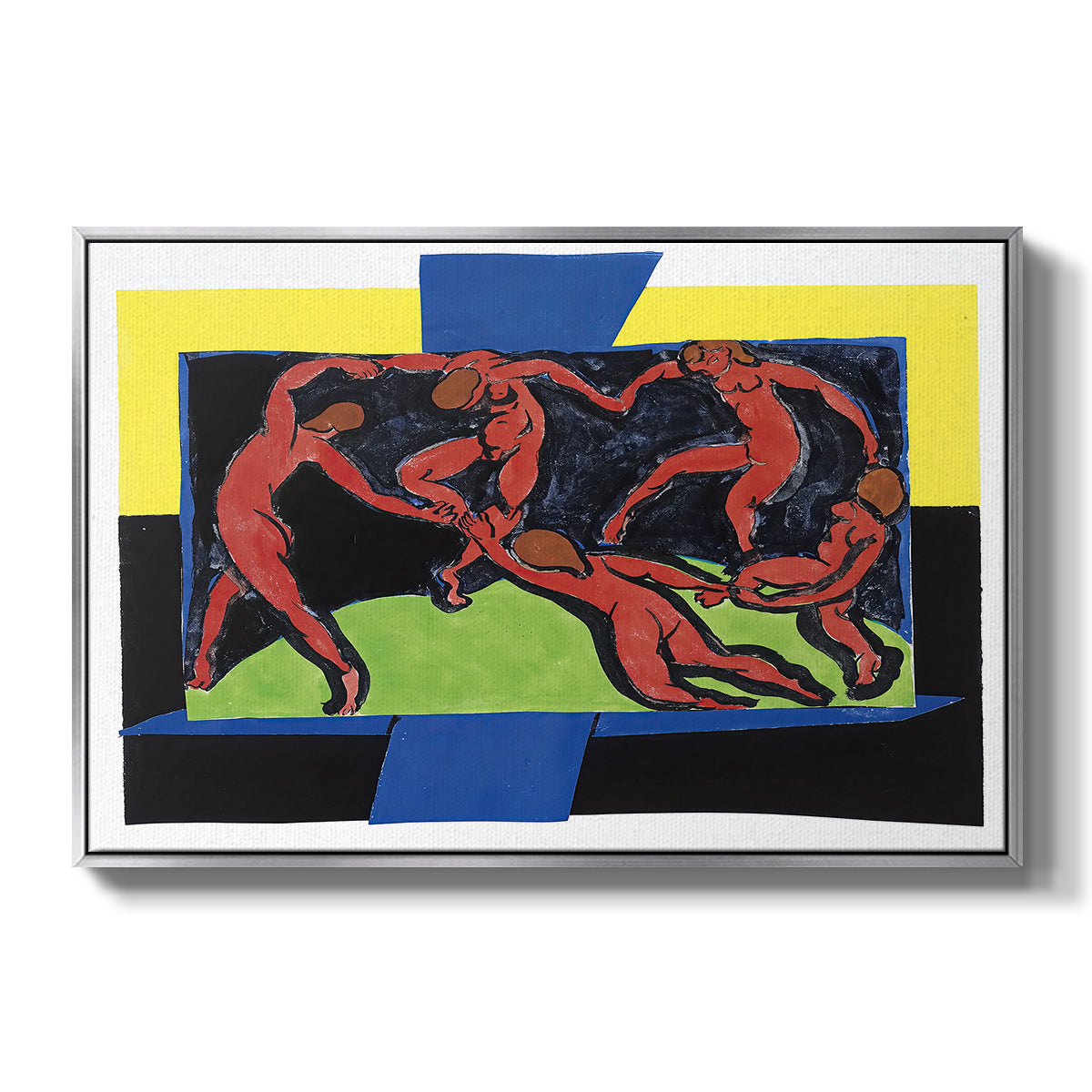 The Dance (La Danse), 1939 - Floater Framed Canvas Print