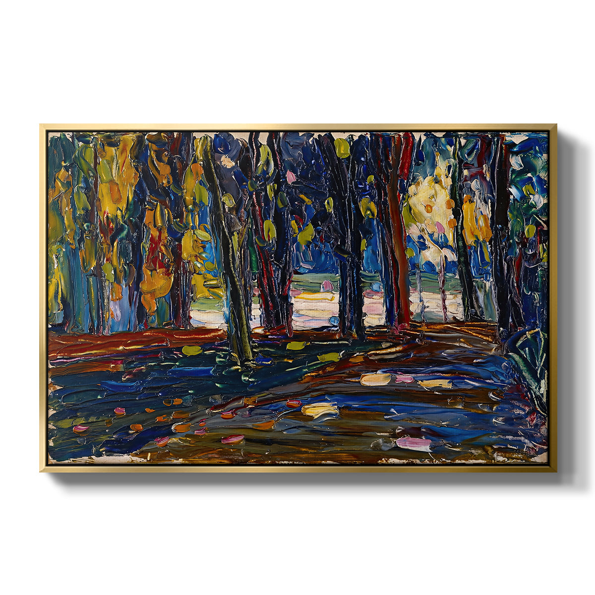 Autumn Study, 1908 - Floater Framed Canvas Print