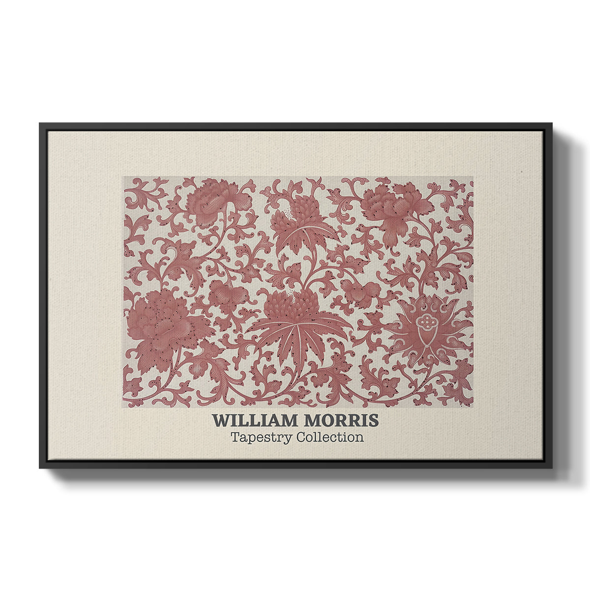 Examples of Chinese Ornament, Pl. XCIII (Morris Inspired), 1867 - Floater Framed Canvas Print