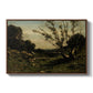 Morning in the Nievre, 1877 - Floater Framed Canvas Print