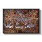 The Last Judgment (Charon's Boat and the Damned), 1536-1541 - Floater Framed Canvas Print