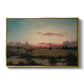 The Marshes at Rhode Island, 1866 - Floater Framed Canvas Print