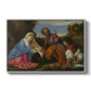 The Holy Family with a Shepherd, c. 1510 - Floater Framed Canvas Print