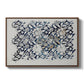 Watercolour for Printed Fabric Design: Wey, c. 1882-1883 - Floater Framed Canvas Print