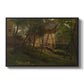 German Farm, 1859 - Floater Framed Canvas Print