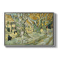 The Large Plane Trees (Road Menders at Saint-Rémy), 1889 - Floater Framed Canvas Print
