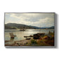 By the Water, 1876 - Floater Framed Canvas Print