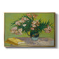 Vase with Oleanders and Books, 1888 - Floater Framed Canvas Print
