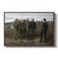 Prisoners from the Front, 1866 - Floater Framed Canvas Print