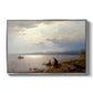 On the Banks of the Chiemsee, 1871 - Floater Framed Canvas Print