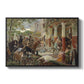 Onslaught of the Tartars, c. 1938 - Floater Framed Canvas Print