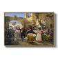 Romans Gathered for Merriment at an Osteria, 1839 - Floater Framed Canvas Print
