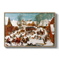 Massacre of the Innocents, c. 1565-1567 - Floater Framed Canvas Print