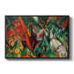 In the Rain, 1912 - Floater Framed Canvas Print