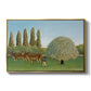Meadlowland (The Pasture), 1910 - Floater Framed Canvas Print