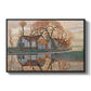 Farm near Duivendrecht, c. 1916 - Floater Framed Canvas Print