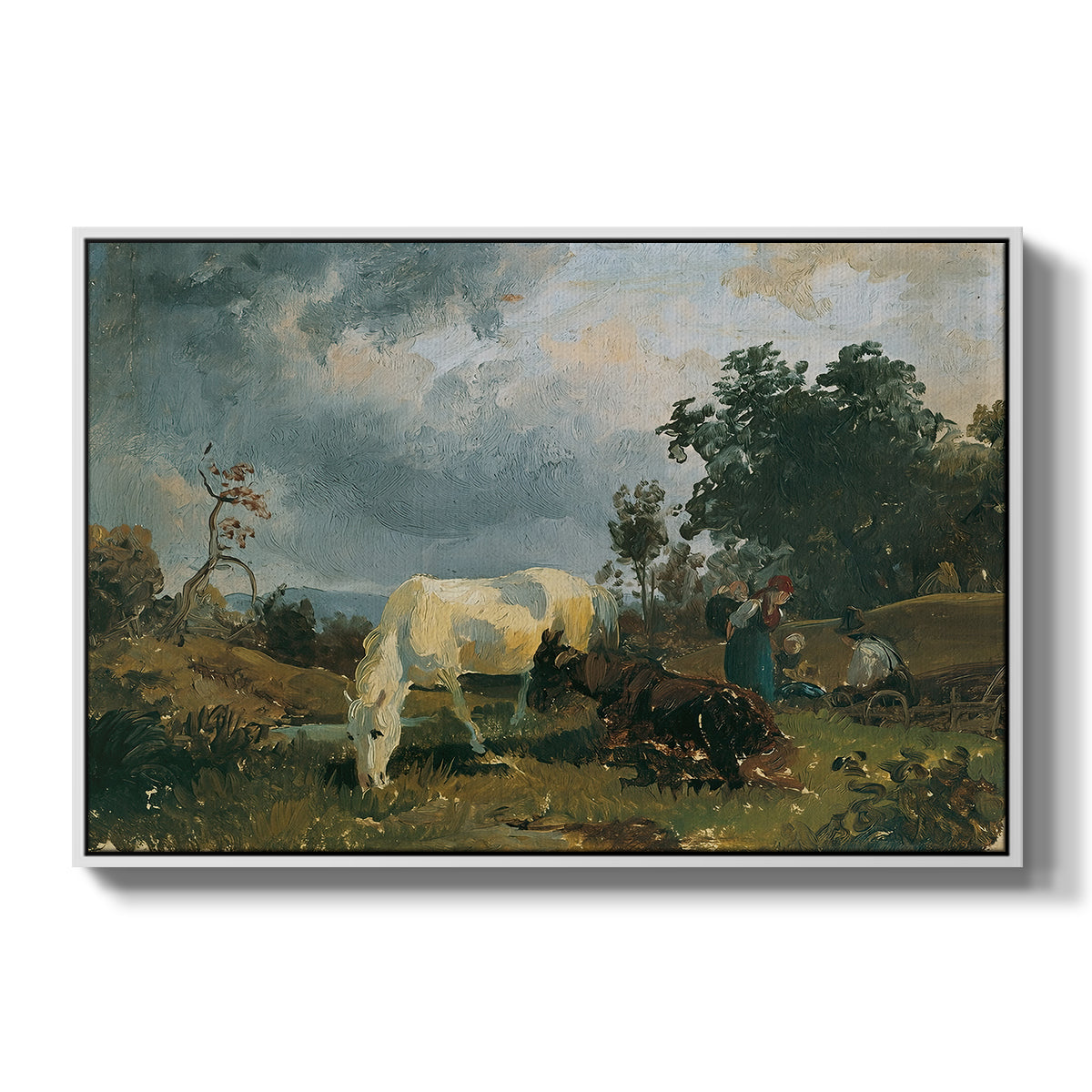 A Mold on the Heath, c. 1830 - Floater Framed Canvas Print