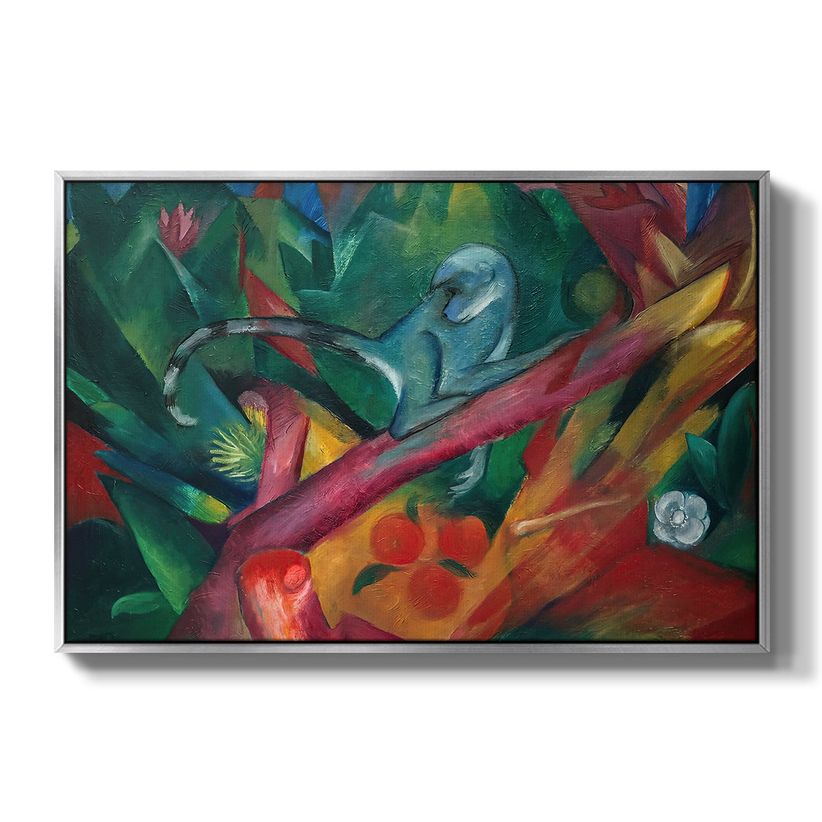 The Monkey, 1912 - Floater Framed Canvas Print