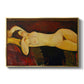 Reclining Nude (Nu couché), 1919 - Floater Framed Canvas Print