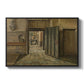 The Conversation, 1884 - Floater Framed Canvas Print