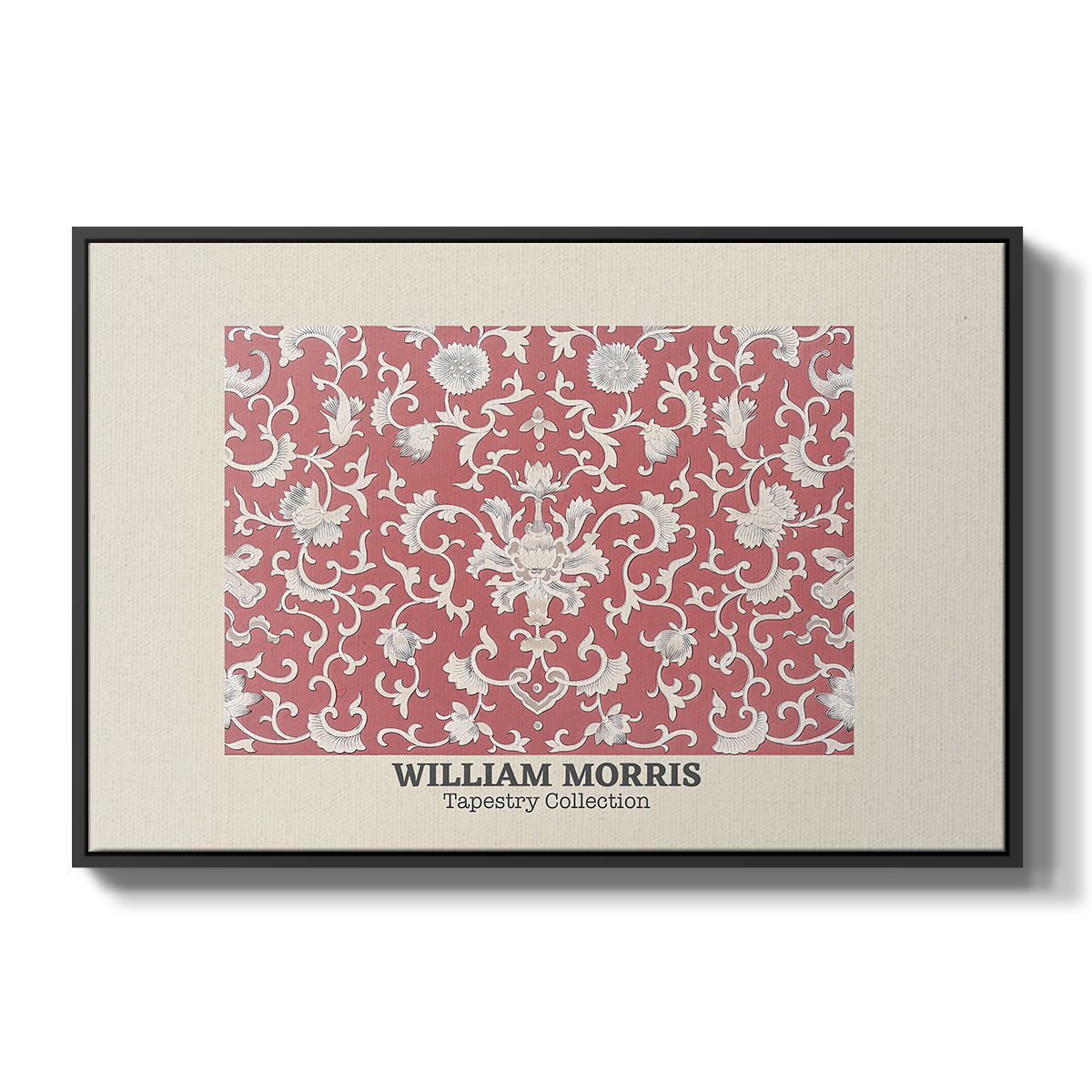 Examples of Chinese Ornament, Pl. XCV (Morris Inspired), 1867 - Floater Framed Canvas Print