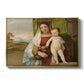 The Gypsy Madonna (La Zingarella), c. 1510-1511 - Floater Framed Canvas Print