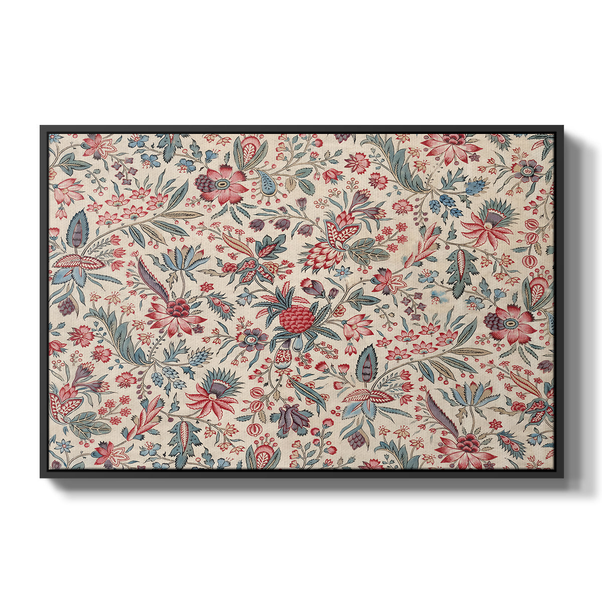 Anaras - Cream, c. 1775-1800 - Floater Framed Canvas Print