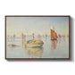 Concarneau, Quiet Morning, Opus 219, 1891 - Floater Framed Canvas Print
