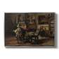 The Studio of Ferdinand De Braekeleer I, Father of the Painter, c. 1873-1885 - Floater Framed Canvas Print