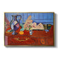 Still Life with a Pewter Jug and Pink Statuette, 1910 - Floater Framed Canvas Print