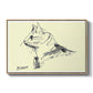 Cat (Le chat), c. 1961 - Floater Framed Canvas Print