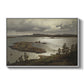 The Fjord at Sandviken (Sandviksfjorden), 1879 - Floater Framed Canvas Print