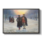 Morning after the Carnival, 1884 - Floater Framed Canvas Print