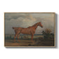 Hunter in a Landscape, 1810 - Floater Framed Canvas Print
