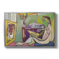 The Muse, 1935 - Floater Framed Canvas Print