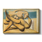 Figures at the Seaside (The Kiss), 1931 - Floater Framed Canvas Print