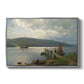 The Jetty at Feste near Moss, 1898 - Floater Framed Canvas Print