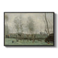 Washerwomen in a Willow Grove, c. 1871 - Floater Framed Canvas Print