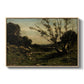 Morning in the Nievre, 1877 - Floater Framed Canvas Print