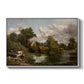 The White Horse, 1819 - Floater Framed Canvas Print