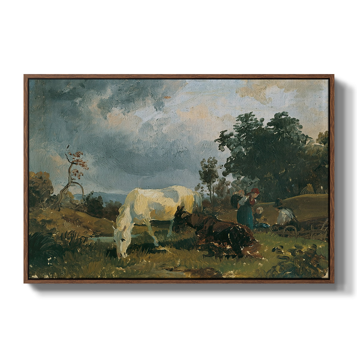 A Mold on the Heath, c. 1830 - Floater Framed Canvas Print